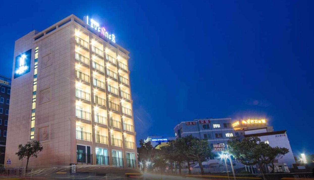 Jeju Lavender Hotel Seogwipo Bagian luar foto